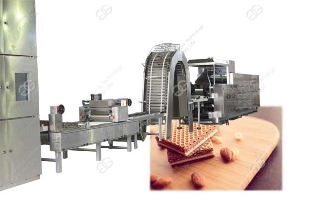 Factory Price of Wafer Biscuit Making Machine in China