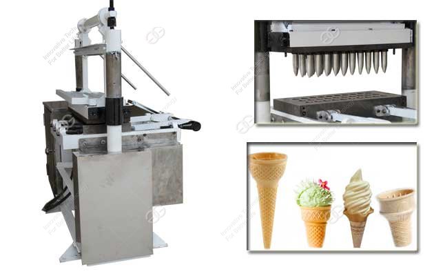 South Africa Wafer Ice Cream Cone Producing Machine Semi Automatic
