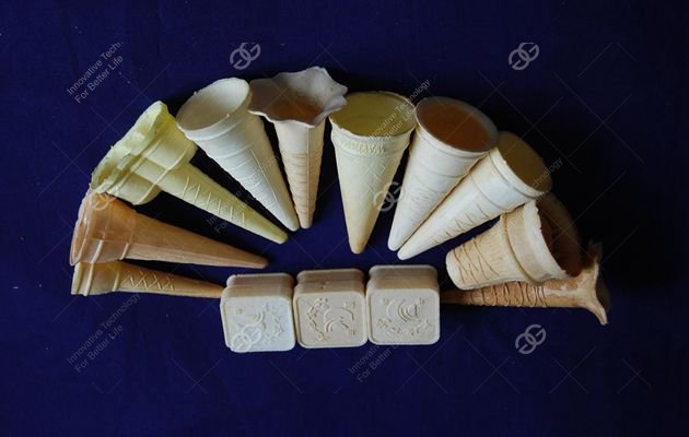 Types of Ice Cream Cone Produced by GELGOOG Machinery