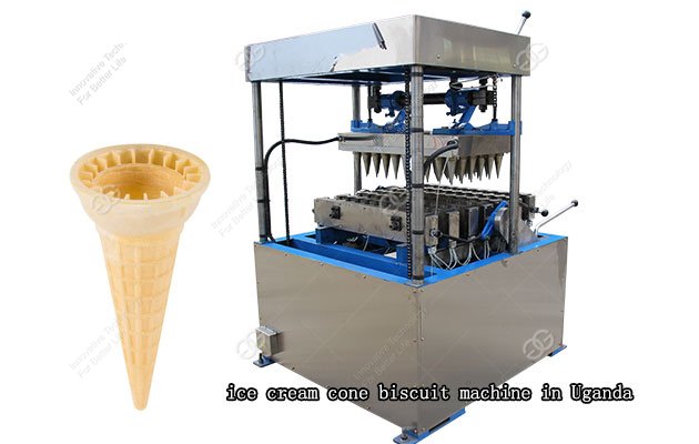 Ice Cream Cone Biscuit Machine in Uganda