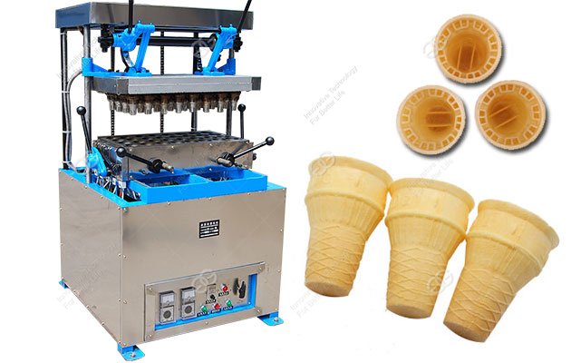 China 32 Moulds Softy Ice Cream Cone Making Machine with Best Price