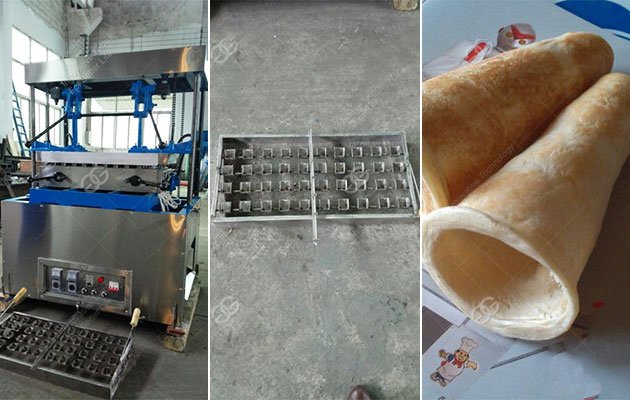 Supply 40 Molds Pizza Cone Equipment