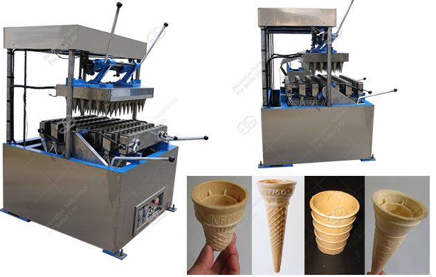 Ice Cream Cone Types Made by Wafer Cone Maker Machine