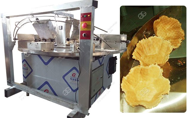 Price of Commercial Ice Cream Waffle Basket Maker Machine
