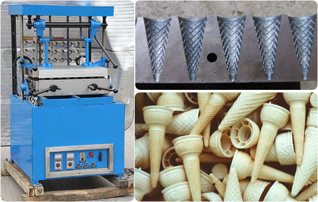 Steps of Operating Ice Cream Biscuit Cone Making Machine