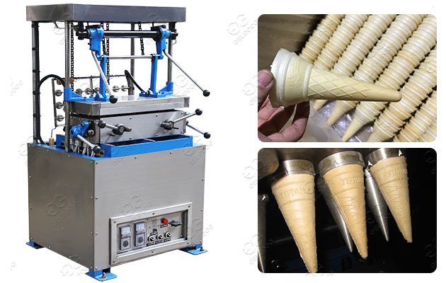 Electric Cone Biscuit Making Machine for Ice Cream 600PCS/H