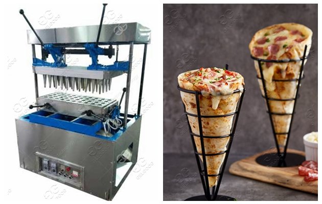 Supply High Output of Pizza Cone Machine to Colombia