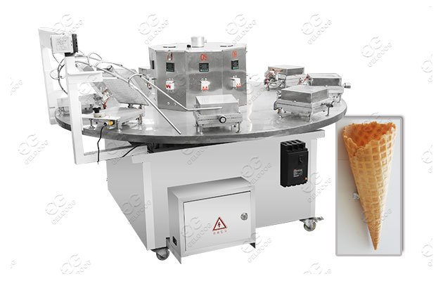 Electric Ice Cream Cone Baking Machine for Waffle Cone Making