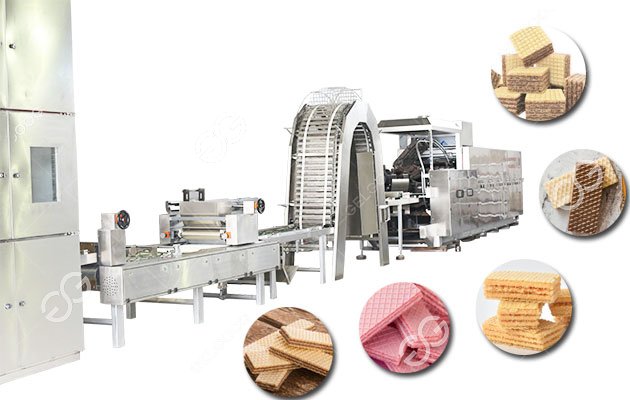 Hot Sale Wafer Biscuit Production Line Price in China