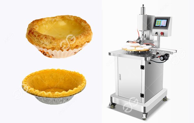 Semi Automatic Cheese Egg Tart Shell Press Machine For Sale