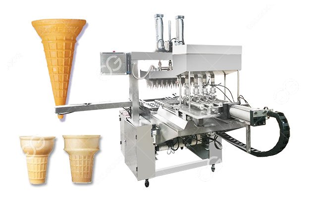Automatic Ice Cream Cone Making Machine for 60 pcs/time