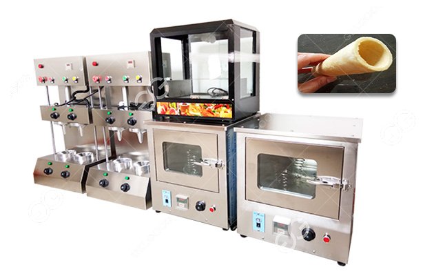 Pizza Cone Machine and Oven Cost Stainless Steel