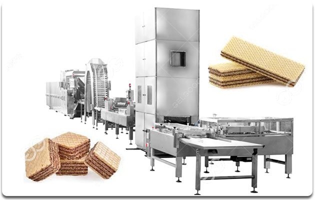 Production Line for Wafer Biscuit Manufacturing Process