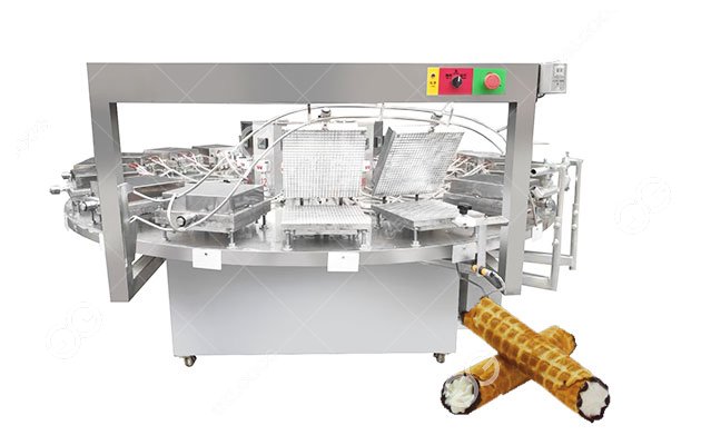 2-3CM Crispy Biscuit Roll Machine For Sale in Indonesia