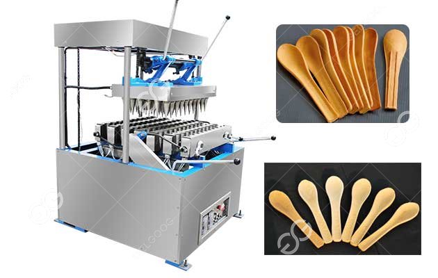 Automatic Edible Spoons Making Machine for Bakery GGDW-60C