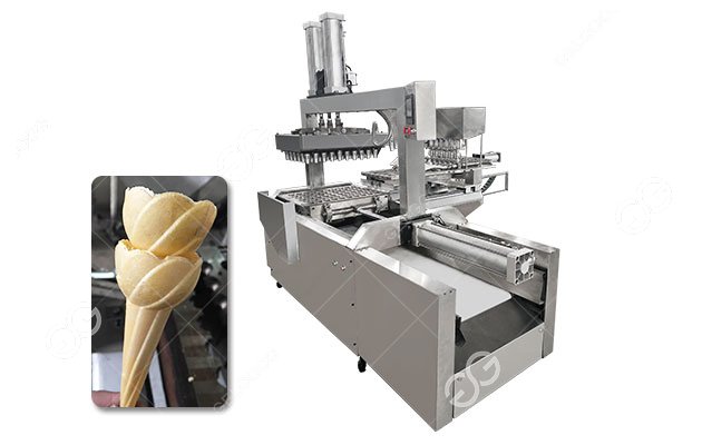 Tulip Cone Making Machine|Automatic Ice Cream Cone Cup Maker