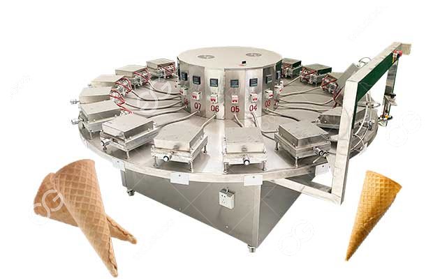 Commercial Ice Cream Cornet Making Machine Manufacturer