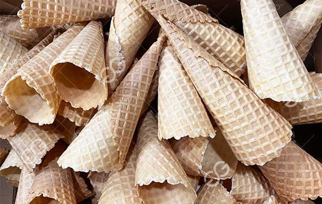 Process of Making Ice Cream Cones - Efficient & Convenient