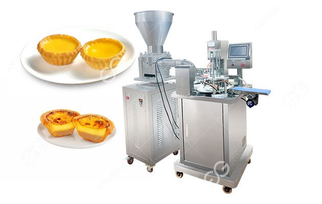 Malaysia Automatic Egg Tart Shell Molding Machine Custamized