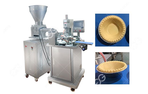 <b>1800pcs/h Automatic Egg Tart Pressing Machine for Bakery</b>