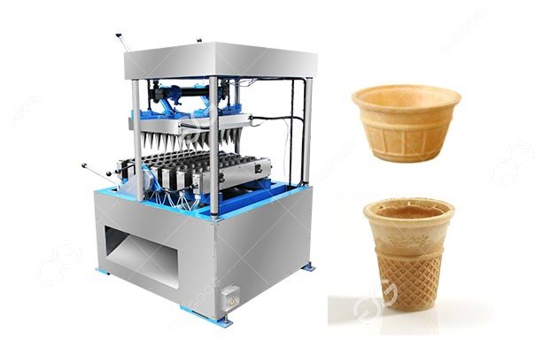 Semi Automatic Wafer Cup Maker Machine Diversified Molds