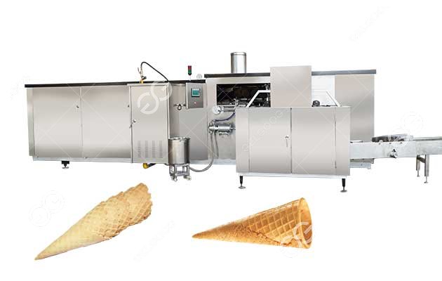 Automatic Ice Cream Sugar Cone Maker Machine 4500pcs/h