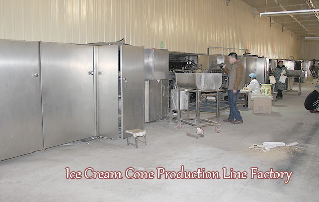 Ice Cream Cone Production Line Factory