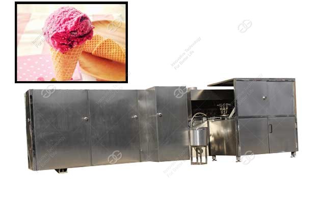 Rolled Ice Cream Cone Machine