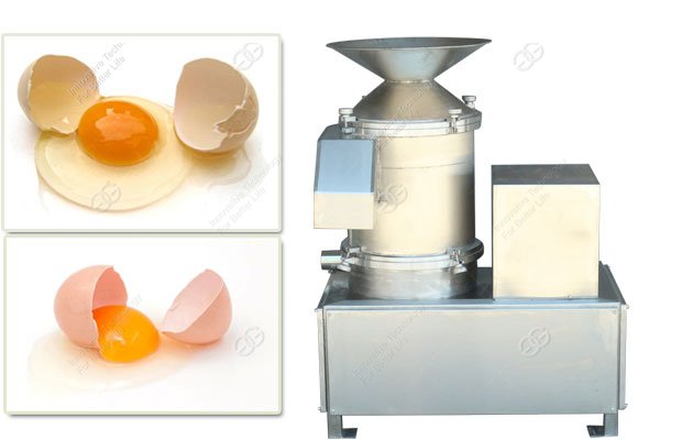 egg breaking and separating machine