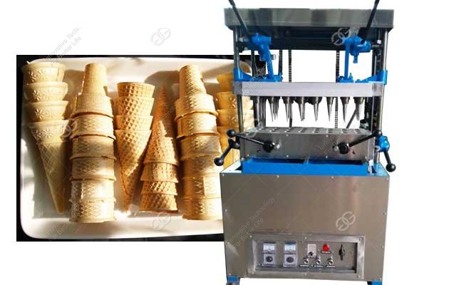 wafer cone making machine
