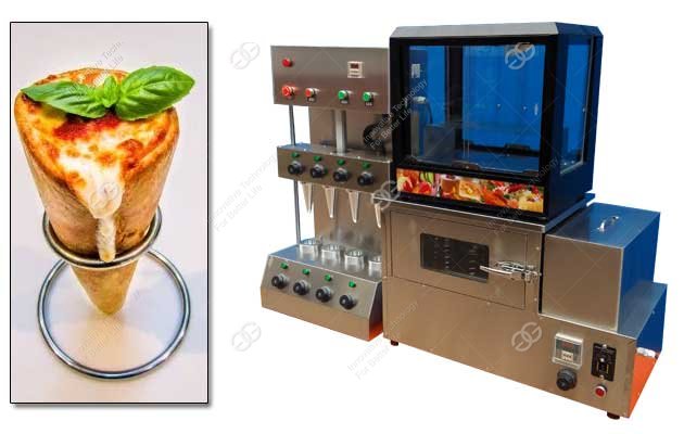 Stainless Steel Pizza Cone Machine