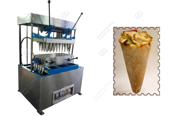 Commercial Pizza Cone Making Machine with 40 Moulds
