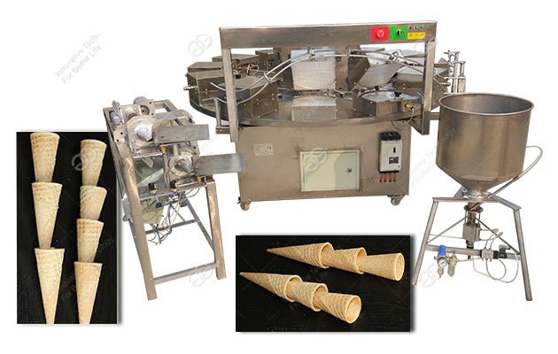 Automatic Waffle Cone Machine in China Automatic Waffle Cone Machine in China