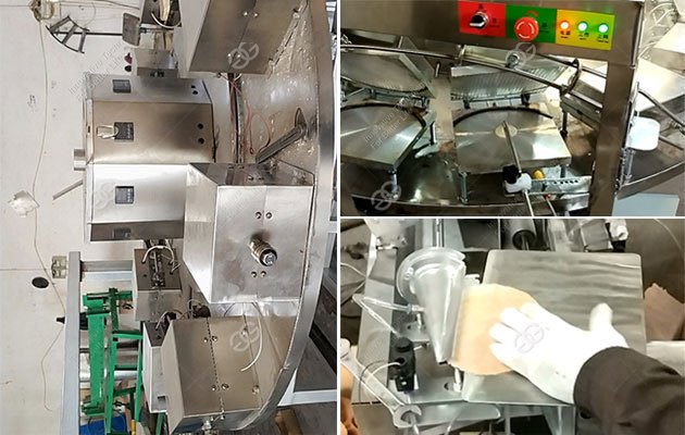 Ice Cream Sugar Cone Baking Machine