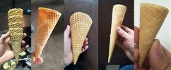 What is Ice Cream Cone Made of?