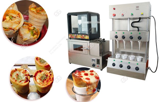 Automatic Cone Pizza Maker Machine