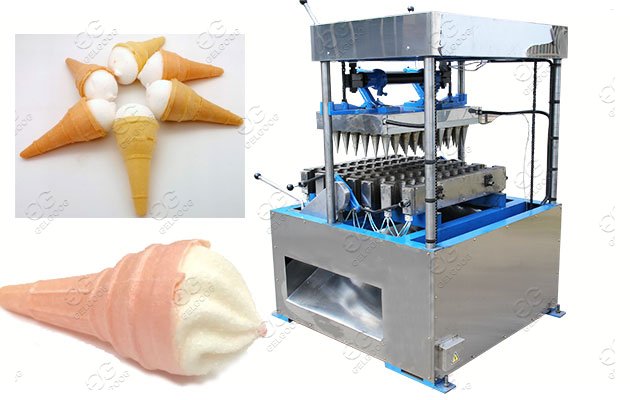 Marshmallow Ice Cream Cone Making Machine