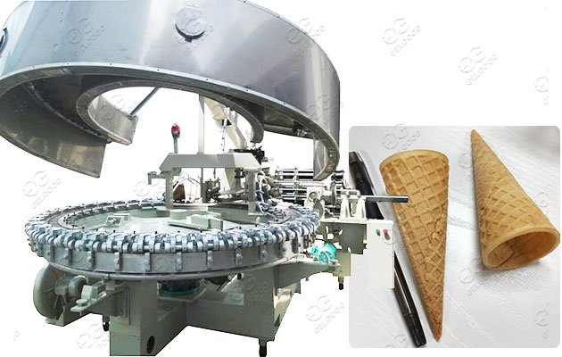 Sugar Ice Cream Cone Making Machine in South Korea
