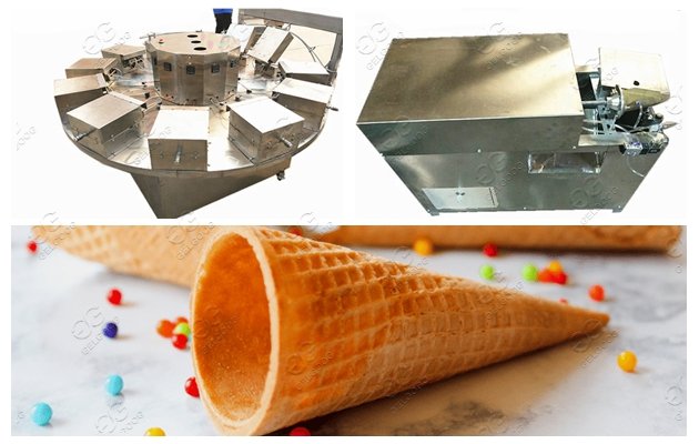 Waffle Ice-cream Cone Making Machine