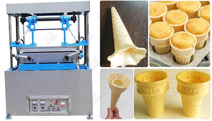 Industrial 40 Molds Wafer Cone Machine For Sale