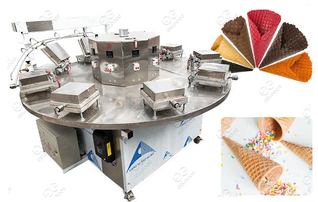 Ice Cream Waffle Cone Baker Machine