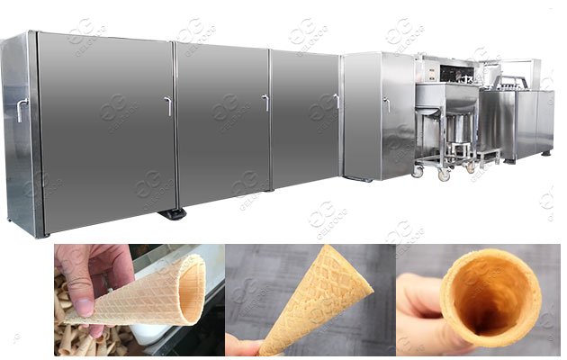 Fully Automatic Ice Cream Cone Processing Line Factory Fully Automatic Ice Cream Cone Processing Line Factory