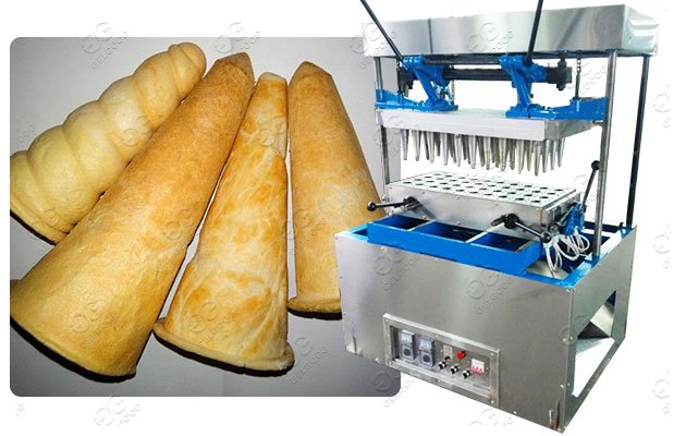 40 Moulds Industrial Pizza Cone Machine
