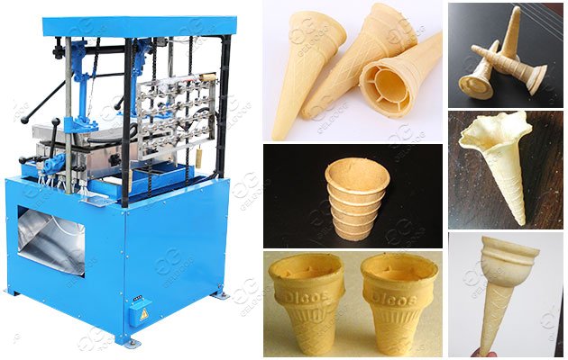 Machine for Wafer Ice Cream Cones Making