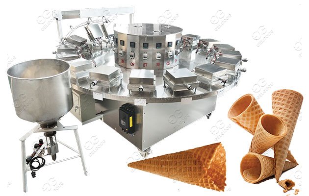 Ice Cream Waffle Cornet Machine For Sale