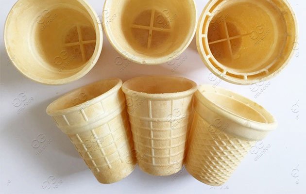Machine for Ice Cream Cones Making
