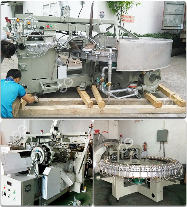 Waffle Cone Machine Price in Factory