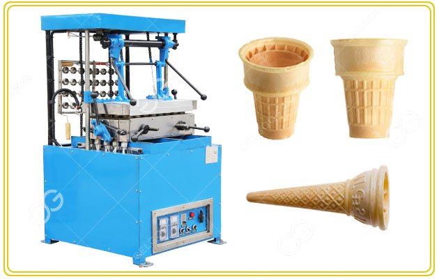 Semi Automatic Ice Cream Cone Making Machine
