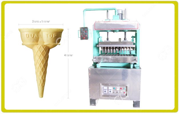 Ice Cream Wafer Cone Maker Machine