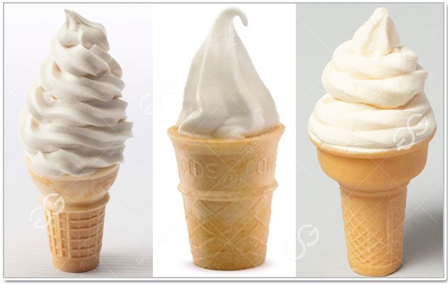 Ice Cream Vanilla Cone Machine